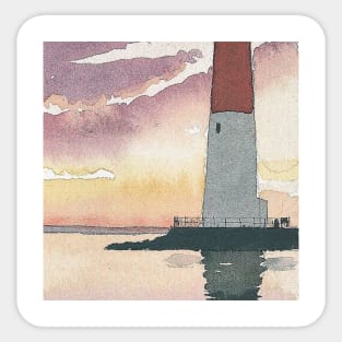 Lighthouse Blue Sky Sticker